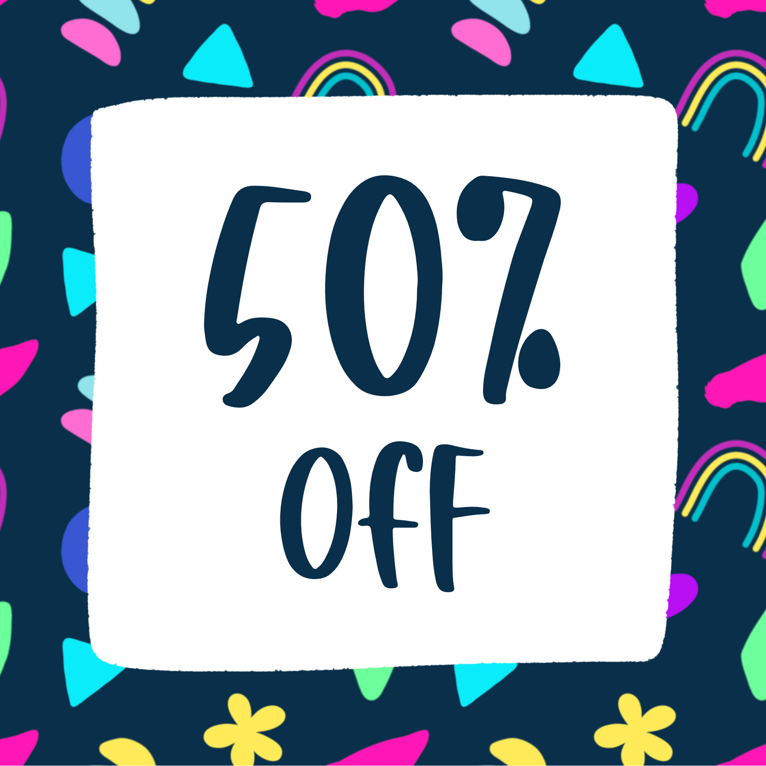 50% off Sale