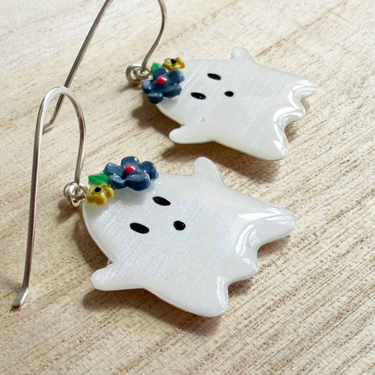 Halloween | Floral Ghosts (silver)