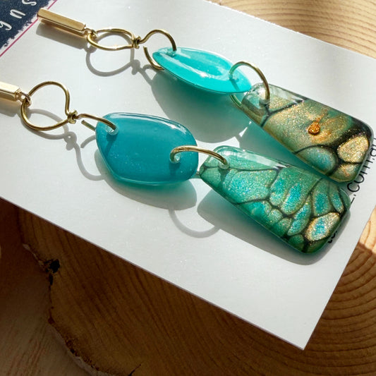 Amalfi | Dangle Earrings | Turquoise